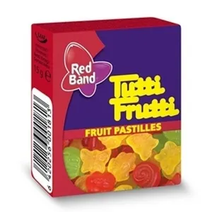 Pastillid Tutti Frutti, TUTTI FRUTTI, 15 g