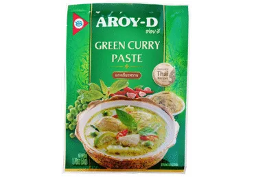 Karripasta roheline AROY-D 50g