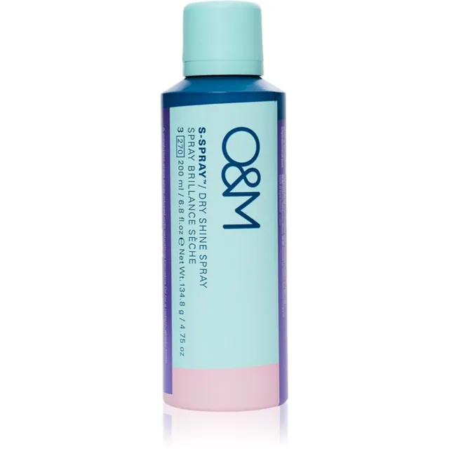 Original & Mineral S-Spray Dry Shine Spray Läbipaistev pihusti juustele 200 ml