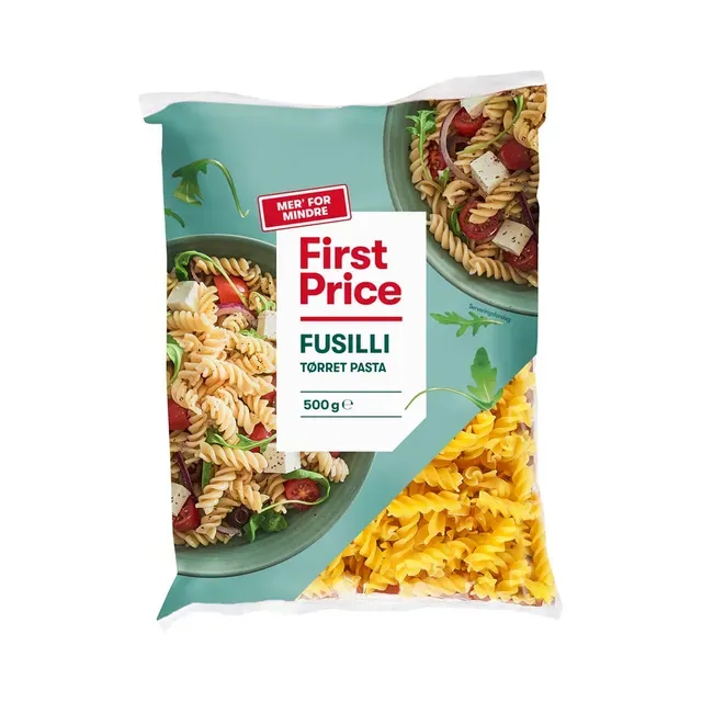 Fusilli, FIRST PRICE, 500 g