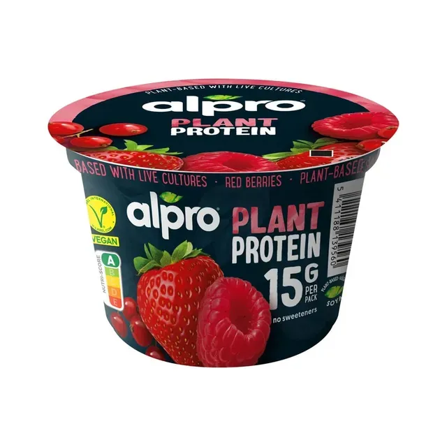 Plant protein sojatoode punaste marjadega laktoosivaba, ALPRO, 200 g