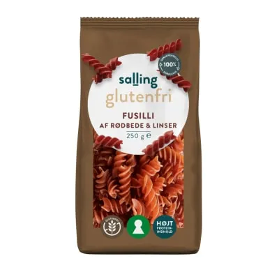 Pasta peedi ja läätse Salling Glutenfri 250g