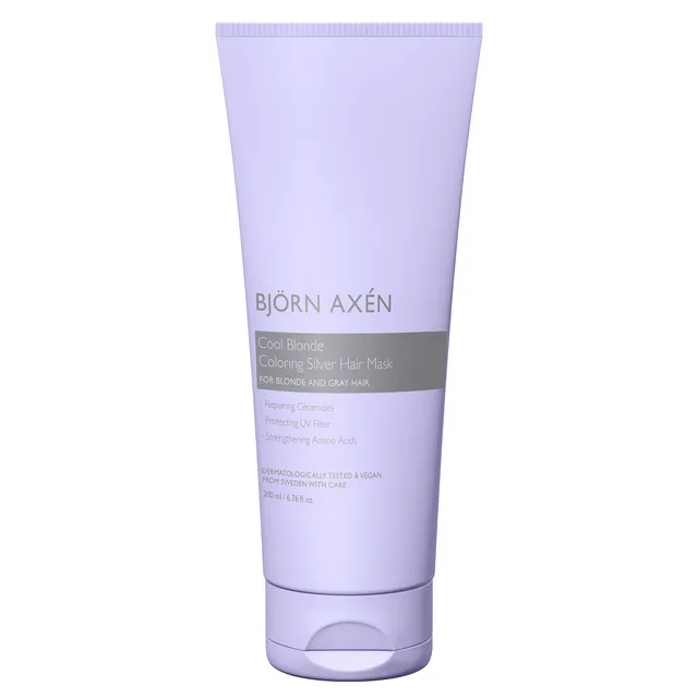 BJÖRN AXEN Cool Blonde Coloring Silver Hair Mask 200ml