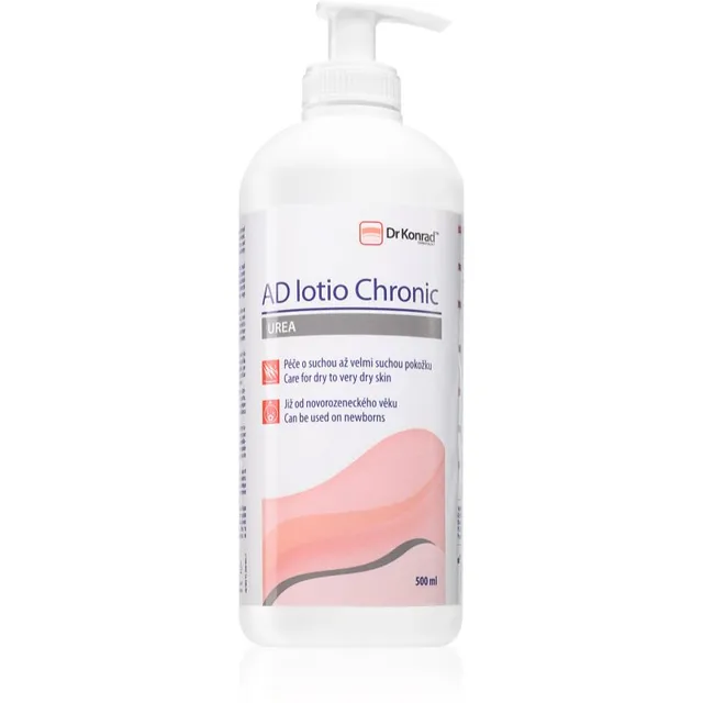 Dr Konrad AD lotio® Chronic Kehapiim kuivale kuni väga kuivale nahale 500 ml