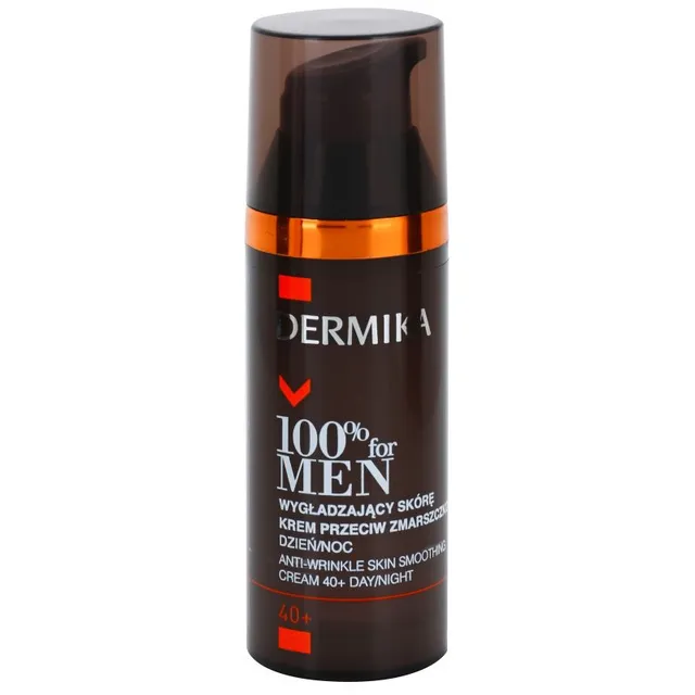 Dermika 100% for Men Silendav kortsudevastane kreem 40+ 50 ml